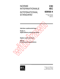 IEC 60958-4:1999