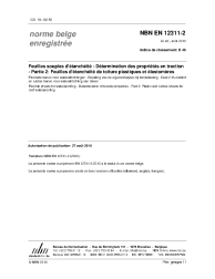 NBN EN 12311-2:2010