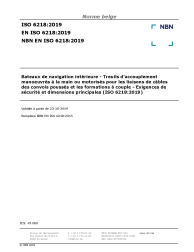 NBN EN ISO 6218:2019