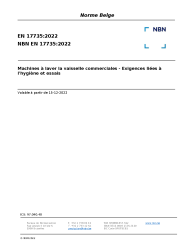 NBN EN 17735:2022