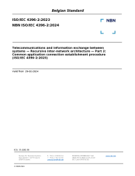 NBN ISO/IEC 4396-2:2024