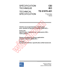 IEC TS 61970-401:2005