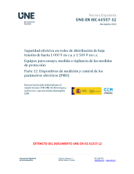 UNE-EN IEC 61557-12:2023