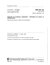 NBN EN 132:1999