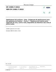NBN EN 13481-7:2022