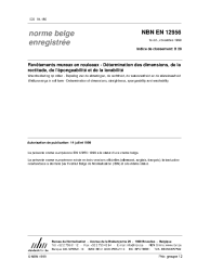 NBN EN 12956:1999