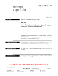 UNE-EN 60335-2-79:2013