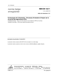 NBN EN 16571:2014