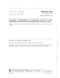 NBN ISO 1999:1992