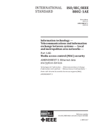 ISO/IEC/IEEE 8802-1AE:2013/AMD3:2018