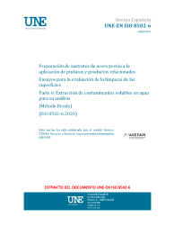 UNE-EN ISO 8502-6:2021