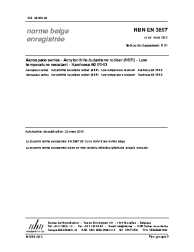 NBN EN 3697:2013