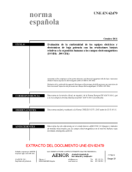 UNE-EN 62479:2011