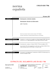 UNE-EN ISO 7786:2001 (R2008)