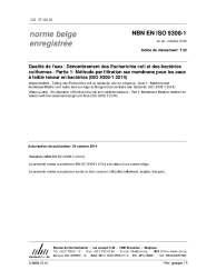 NBN EN ISO 9308-1:2014