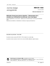 NBN EN 14066:2003