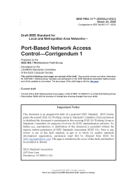 IEEE P802.1X:2020/Cor 1