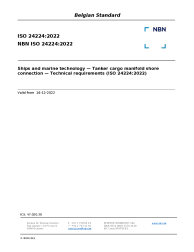 NBN ISO 24224:2022