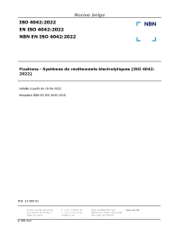 NBN EN ISO 4042:2022