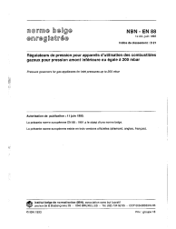 NBN EN 88:1993
