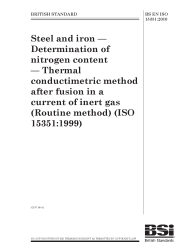 BS EN ISO 15351:2010