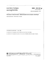 NBN EN 323:1994