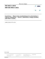 NBN ISO 6502-2:2021