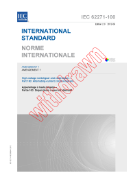IEC 62271-100:2008/AMD1:2012