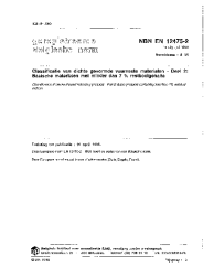 NBN EN 12475-2:1998
