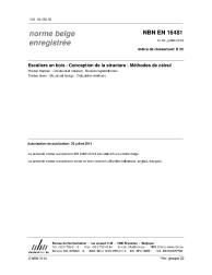 NBN EN 16481:2014