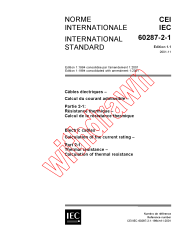 IEC 60287-2-1:1994+AMD1:2001 Consolidated
