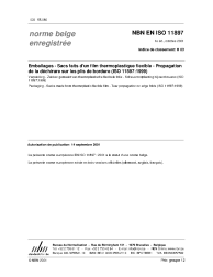 NBN EN ISO 11897:2001
