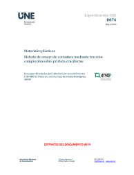 ESPECIFICACION UNE 0074:2023