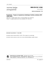 NBN EN ISO 10380:2003