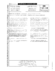 NBN T 97-106:1980