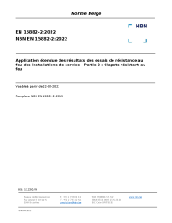 NBN EN 15882-2:2022