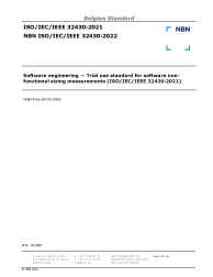 NBN ISO/IEC/IEEE 32430:2022