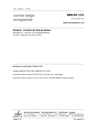 NBN EN 1370:2012