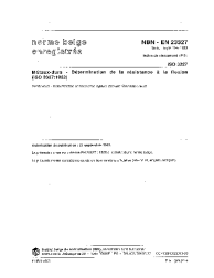 NBN EN 23327:1993