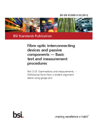 BS EN 61300-3-33:2012