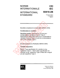 IEC 60418-2B:1980