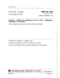 NBN EN 1560:1997