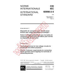 IEC 60998-2-5:1996/AMD1:1999