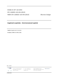 NBN EN 16603-10-04:2015