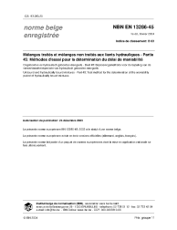 NBN EN 13286-45:2004