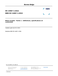 NBN EN 14487-1:2022