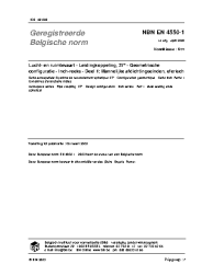 NBN EN 4550-1:2003
