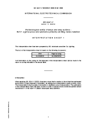IEC 62471-7:2023/ISH1:2025