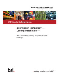 BS EN 50174-2:2009+A2:2014