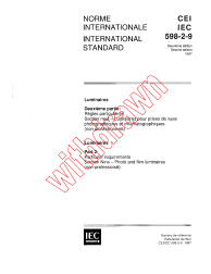 IEC 60598-2-9:1987